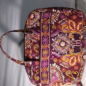 Vera Bradley Lap Top Bag Quilted multi colored Bag.